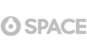 Space - Logo gris