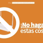 Acciones que no debe realizar un cliente tras la instalación de su servicio de internet