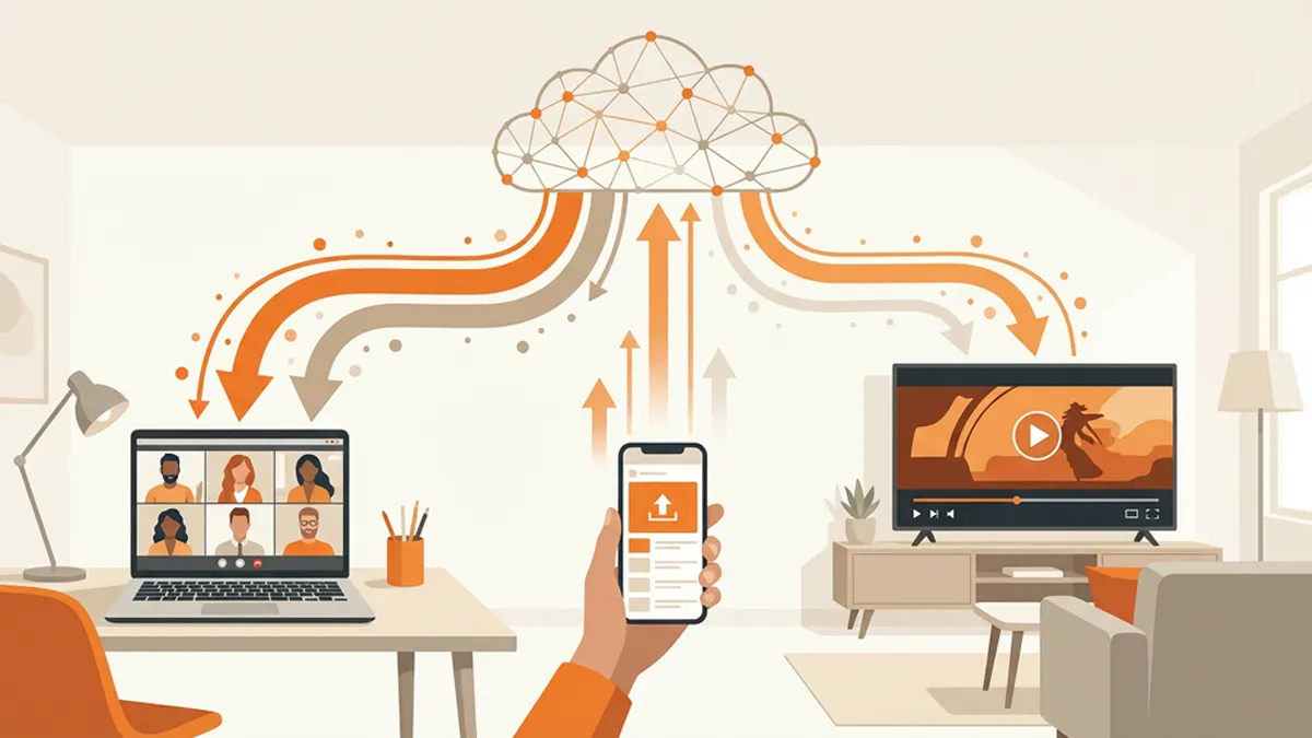 Velocidad de subida vs velocidad de bajada