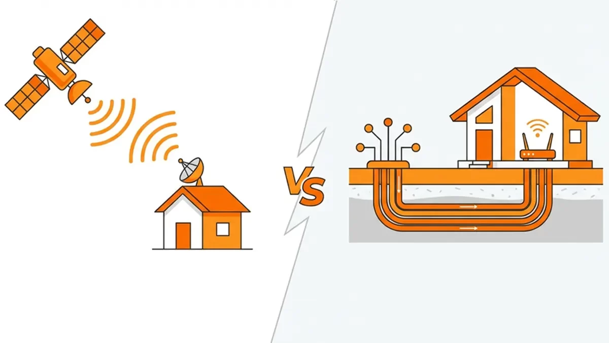 Internet Satelital vs Fibra Óptica
