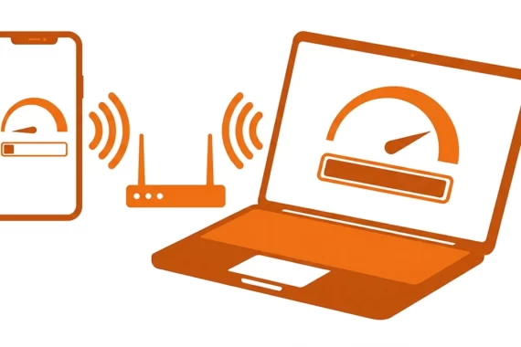 Por qué tu celular siempre muestra menos velocidad que la laptop en el mismo WiFi