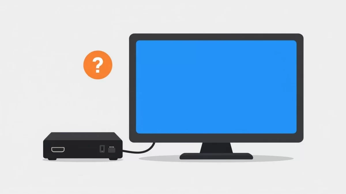 Tu TV muestra pantalla azul