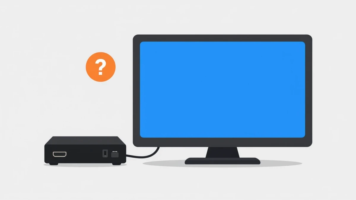 Tu TV muestra pantalla azul